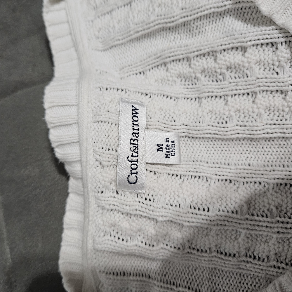 White Knit Sweater